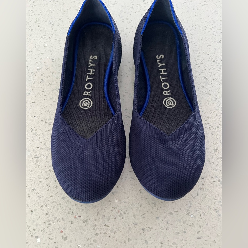 Like New Rothy’s “The Flat Slip On” (size 7) - Picture 6 of 8